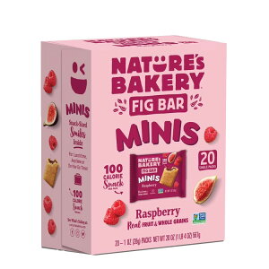�l�C�`���[�Y�x�[�J���[ ���Y�x���[�t�B�O�o�[�~�j 20���� Nature�fs Bakery Raspberry Fig Bar Minis, 1 oz, 20 Count �y�����񂹏��i�z