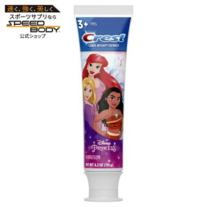 �N���X�g �L�b�Y �t�b�f�z�� �������� �f�B�Y�j�[�v�����Z�X �o�u���K���� 119g Crest Kids Toothpaste with Fluoride, Disney Princesses, Bubblegum Flavor, 4.2 oz �y�����񂹏��i�z