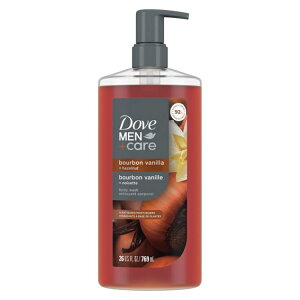 �_�� �����{�P�A �{�f�B�E�H�b�V�� �o�[�{���o�j�����w�[�[���i�b�c ��768ml Dove Men+Care Moisturizing Body Wash for Men Bourbon Vanilla + Hazelnut Cleanser, 26 fl oz �y�����񂹏��i�z