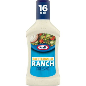 �N���t�g �o�^�[�~���N �����` �h���b�V���O 473ml Kraft Buttermilk Ranch Dressing, 16 fl oz Bottle �y�����񂹏��i�z