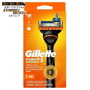 �W���b�g �t���[�W����5 �p���[ �����Y�J�~�\�� �{�� �֐n1�t �I�����W Gillette Fusion5 Power Men's Razor Handle, Orange, 1 Blade Refill �y�����񂹏��i�z