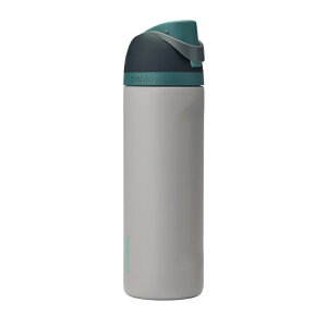 �I���� �t���[�V�b�v �X�e�����X�X�`�[�� �E�H�[�^�[�{�g�� ��710mL �O���[�z�G�[�� Owala FreeSip Stainless Steel Water Bottle, 24oz, Gray Whale �y�����񂹏��i�z