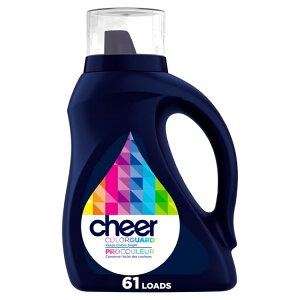 �`�A�[ �t�̐����� �J���[�u���C�g�j���O 2.4L 61�� Cheer Liquid Laundry Detergent, Color Brightening Formula 61 Loads, 81 fl oz �y�����񂹏��i�z