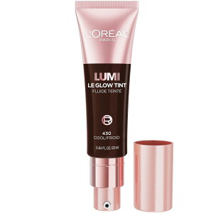 �����A�� �p�� ���~ �� �O���E �X�L���e�B���g �t�@���f�[�V���� 430 �N�[�� ��25mL L'Oreal Paris Lumi Le Glow Skin Tint Foundation Makeup, 430 Cool, 0.85 fl oz �y�����񂹏��i�z