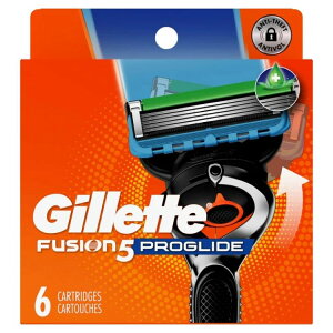 �W���b�g �t���[�W����5 �v���O���C�h �֐n �j���p5���n�J�~�\���֐n 6�� Gillette Fusion5 ProGlide Razor Blades for Men, 5-Blade Razor Refills, 6 Count �y�����񂹏��i�z