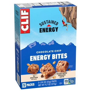 �N���t�o�[ �G�i�W�[�o�C�g �`���R���[�g�`�b�v 5�ܓ��� CLIF BAR Energy Bites Chocolate Chip 5pk �y�����񂹏��i�z