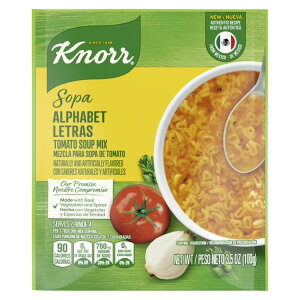 �N�m�[�� �\�p �X�[�v�~�b�N�X �g�}�g�X�[�v �A���t�@�x�b�g�p�X�^���� 100g Knorr Sopa Soup Mix Tomato Soup with Alphabet Pasta 3.5 oz �y�����񂹏��i�z