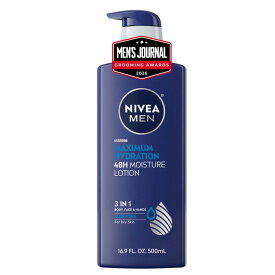 ニベアメン マキシマムハイドレーション 3in1 ボディローション 500ml NIVEA MEN Maximum Hydration 3-in-1 Body Lotion, 48-Hour Moisturizer, 16.9 fl oz 【お取り寄せ商品】