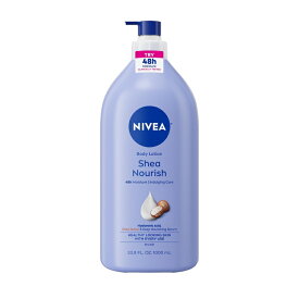 ニベア シアナリッシュ ボディローション ヒアルロン酸・シアバター配合 1L NIVEA Shea Nourish Body Lotion for Dry Skin with Hyaluronic Acid and Shea Butter, 33.8 fl oz 【お取り寄せ商品】