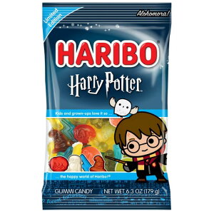 [�����]�n���{�[ �n���[�|�b�^�[ �O�~ �A�\�[�g�t���[�c�� ��179g �V�F�A�T�C�Y HARIBO Harry Potter Gummies Assorted Fruit Flavor Gummy Candy, 6.3oz, Share Size Bag �y�����񂹏��i�z