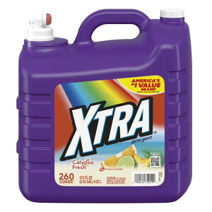 �G�N�X�g�� �t�̐����� �J���v�\�t���b�V���̍��� 9.23L 260�� Xtra Liquid Laundry Detergent Soap, Calypso Fresh, 312 fl oz, 260 Loads �y�����񂹏��i�z
