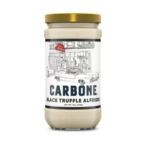 �J���{�[�l �u���b�N�g�����t �A���t���b�h �p�X�^�\�[�X ��425g Carbone Black Truffle Alfredo Pasta Sauce, 15 oz �y�����񂹏��i�z