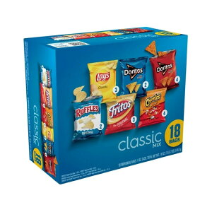 �t���g���[ �N���V�b�N�~�b�N�X�`�b�v�X �o���G�e�B�p�b�N 18���� Frito Lay Classic Mix Chips Variety Pack, 1 oz, 18 Count �y�����񂹏��i�z