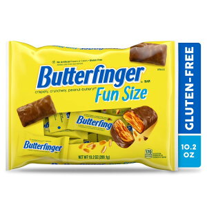 �o�^�[�t�B���K�[ �`���R���[�g �s�[�i�b�c�o�^�[ �t�@���T�C�Y 289.1g Butterfinger, Chocolatey, Peanut-Buttery, Individually Fun Size 10.2 oz �y�����񂹏��i�z