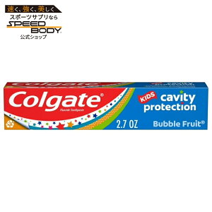 �R���Q�[�g �L�b�Y �L���r�e�B�v���e�N�V���� ���݂����� �o�u���t���[�c 76g Colgate Kids Cavity Protection Toothpaste, Bubble Fruit, 2.7 oz �y�����񂹏��i�z