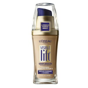 �����A�� �p�� �r�W�u�����t�g �Z���� �t�@���f�[�V���� 151 �i�`�������x�[�W�� 30ml L'Oreal Paris Visible Lift Serum Foundation Makeup, 151 Natural Beige, 1 fl oz �y�����񂹏��i�z