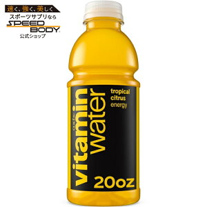 �r�^�~���E�H�[�^�[ �G�i�W�[ �g���s�J���V�g���X�t���[�o�[�E�H�[�^�[ 591ml 1�{ vitaminwater Energy Tropical Citrus Flavored Water Beverage 20 fl oz Bottle �y�����񂹏��i�z