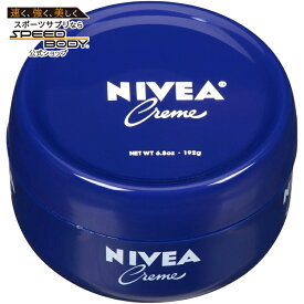 ニベア クリーム ボディ フェイス＆ハンド モイスチャライジング クリーム プロビタミンB5 192g NIVEA Creme Body Face and Hand Moisturizing Cream Provitamin B5 Daily Moisturizer 6.8 oz 【お取り寄せ商品】