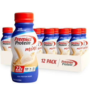 �v���~�A�v���e�C�� �V�F�C�N �o�j�� ����ς���22g 259mL 12�{ Premier Protein Shake, Vanilla, 22g Protein, 8.75 fl oz, 12 Ct �y�����񂹏��i�z