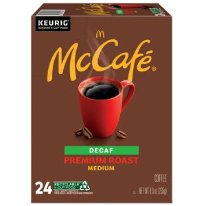 �}�b�N�J�t�F �f�J�t�F �v���~�A�������� K�J�b�v�R�[�q�[�|�b�h 24���� McCafe, Decaf Premium Medium Roast K-Cup Coffee Pods, 24 Count �y�����񂹏��i�z