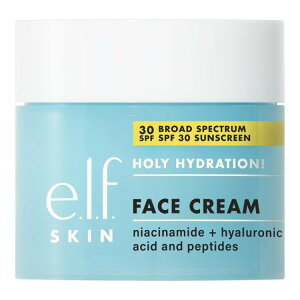 �C�[�G���G�t�X�L�� �z�[���[�n�C�h���[�V���� �t�F�C�X�N���[�� SPF30 50g e.l.f. SKIN Holy Hydration! Face Cream Broad Spectrum SPF 30 Sunscreen, 1.7oz �y�����񂹏��i�z