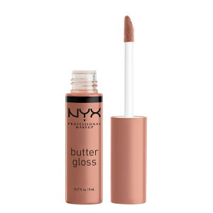 NYX�v���t�F�b�V���i�����C�N�A�b�v �o�^�[�O���X �m���X�e�B�b�N���b�v�O���X �}�h���[�k NYX Professional Makeup Butter Gloss, Non-Sticky Lip Gloss, Madeleine �y�����񂹏��i�z