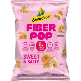 スマートフード ファイバーポップ スイート＆ソルティポップコーン 163g Smartfood FiberPop Sweet and Salty Popcorn 5.75 oz 【お取り寄せ商品】