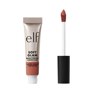 �G���t �\�t�g�O���� �u���C�g�j���O�R���N�^�[ �_�[�N�s���N ��6.2mL e.l.f. Soft Glam Brightening Corrector, Dark Pink, 0.21 fl oz �y�����񂹏��i�z