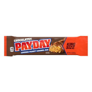 �y�C�f�C �`���R���[�g�s�[�i�b�c�L�������� �L���O�T�C�Y�L�����f�B 87g Payday Chocolatey Peanut Caramel King Size Candy, Bar 3.1 oz �y�����񂹏��i�z