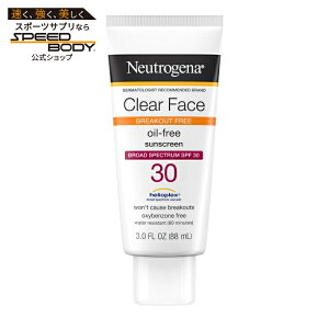 �j���[�g���W�[�i �N���A�t�F�C�X ���Ă��~�߃��[�V���� SPF30 �������p 88mL Neutrogena SPF 30 Clear Face Sunscreen for Oily Skin, 3 fl. oz �y�����񂹏��i�z�y���킹�Ĕ��������z