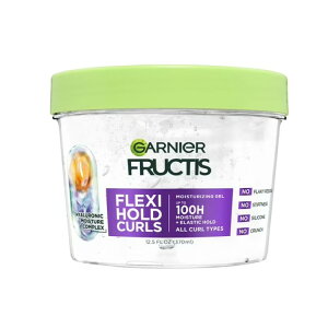 �K���j�G �t���N�e�B�X ���Ȃ₩�L�[�v �J�[���w�A�W�F�� ��370mL Garnier Fructis Moisturizing Flexi Hold Curls Hair Gel 12.5 fl. oz �y�����񂹏��i�z