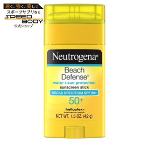 �j���[�g���W�[�i �r�[�`�f�B�t�F���X ���Ă��~�߃X�e�B�b�N SPF50+ ��E�̗p 42g Neutrogena Beach Defense Sunscreen Stick SPF 50+, Face & Body, 1.5 oz �y�����񂹏��i�z