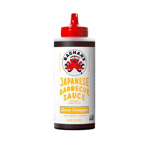 �o�A�`�����Y �X�C�[�g�p�C�i�b�v�� �W���p�j�[�Y �o�[�x�L���[�\�[�X 482g Bachan's Sweet Pineapple Japanese BBQ Sauce, 16.5oz Bottle �y�����񂹏��i�z