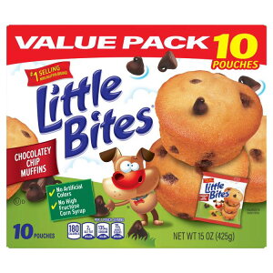 �y�|�C���gUP��12��20��-30���z���g���o�C�c �`���R���[�g�`�b�v�}�t�B�� 10�ܓ��� Little Bites Chocolatey Chip Muffins, 10 packs �y�����񂹏��i�z