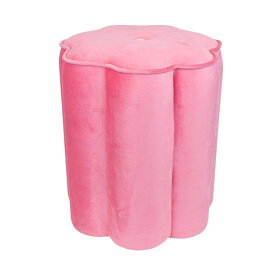 【ウォルマートブランド】メインステイズ キッズ フラワーペタル オットマン ピンク Mainstays Kids Flower Petal Ottoman, Pink 【お取り寄せ商品】