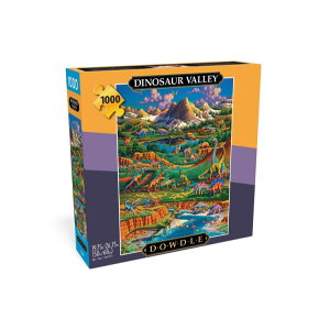 �o�b�t�@���[�Q�[���Y �_�C�i�\�[�o���[ 1000�s�[�X �W�O�\�[�p�Y�� Buffalo Games Dinosaur Valley 1000-Piece 26.75 x 19.75-Inch Interlocking Jigsaw �y�����񂹏��i�z