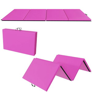 �o�����X�t���� ���ړI�����x�W���}�b�g ��1.22×2.44m�E������5.1cm �s���N BalanceFrom Versatile 4 x 8 Feetx2 Inch High-Density Gym Mats Extra Thick, Pink �y�����񂹏��i�z