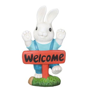 �y�|�C���gUP��12��20��-30���z�y�E�H���}�[�g�u�����h�z���C���X�e�C�Y ���O�p �E�F���J���o�j�[ �X�^�`���[ ��16×10×29cm Mainstays Outdoor Welcome Bunny Statue, 6.2 in L x 3.8 in W x 11.5 in H �y������