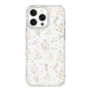 �y�|�C���gUP��12��20��-30���z�I�� �t���[�����X�g�[�������P�[�X iPhone16ProMax�Ή� �s���N onn Pink Floral with Gems Phone Case for iPhone 16 Pro Max �y�����񂹏��i�z