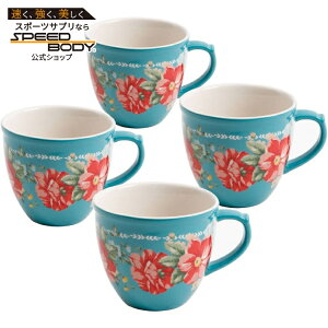 �y�E�H���}�[�g�u�����h�z�p�C�I�j�A�E�[�}�� �}�O�J�b�v�Z�b�g 4�� ��473ml The Pioneer Woman Vintage Floral 4-Piece Mug Set, 16 fl oz �y�����񂹏��i�z