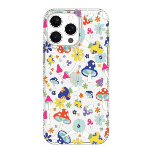 �y�|�C���gUP��12��20��-30���z�I�� �f�U�C���P�[�X �}�b�V�����[���� iPhone16ProMax�Ή� �}���`�J���[ onn Phone Case for iPhone 16 Pro Max - Multicolor Mushroom �y�����񂹏��i�z