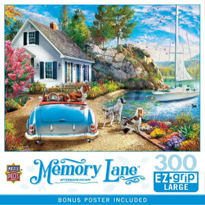 �������[���[�� �A�t�^�k�[���G�X�P�[�v 300�s�[�X EZ�O���b�v�p�Y�� Memory Lane - Afternoon Escape 300 Piece EZ Grip Puzzle �y�����񂹏��i�z