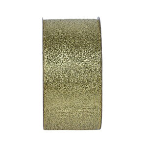 �O�E�F���X�^�W�I ���^���b�N�S�[���h �K���i���{�� ��3.8cm��×��2.7m Gwen Studios 1.5inch Metallic Gold Galena Ribbon, 3 yards �y�����񂹏��i�z