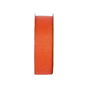 �O�E�F���X�^�W�I �X�p�[�N���I�����W �O���O�������{�� ��2.2cm��×��6.4m Gwen Studios 7/8inch Sparkle Orange Grosgrain Ribbon, 7 Yards �y�����񂹏��i�z