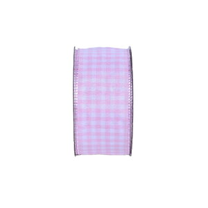 �O�E�F���X�^�W�I �p�E�_�[�s���N �M���K�����{�� ��3.8cm��×��2.7m Gwen Studios 1.5inch Powder Pink Gingham Ribbon, 3 yards �y�����񂹏��i�z