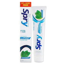 【隠れた名品】キシリア 歯磨き粉 ペパーミント 141g (5oz) XLEARXLEAR Spry Natural DENTAL DEFENSE SYSTEM PEPPERMINT 5oz 141g【お取り寄せ商品】【合わせて買いたい】