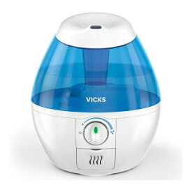 【在庫限り！】超音波式加湿器 寝室 / 子ども部屋向け 1.89L（0.5gal） ブルー Vicks（ヴィックス）