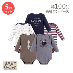 yő1400~OFFN[|znh\xr[ Rbg xr[ p[X  5Zbg tbg{[ Hudson Baby Cotton Long-Sleeve Football ǂ j̎q X|[c Atg