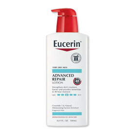 ユーセリン アドバンス リペア ローション 無香料 500ml(16.9oz) Eucerin Advanced Repair Lotion スキンケア 保湿 うるおい 滑らか