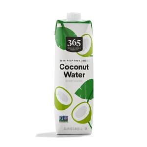 �z�[���t�[�Y�}�[�P�b�g �R�R�i�b�c�E�H�[�^�[ 1L 365 by Whole Foods Market, Coconut Water, 33.8 Fl Oz�y�����񂹏��i�z�y���킹�Ĕ��������z